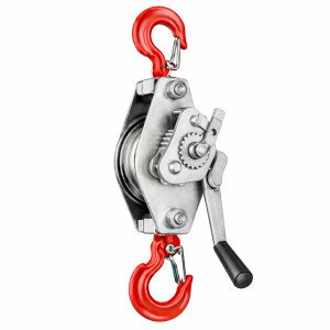 Poulie de levage a cliquet
